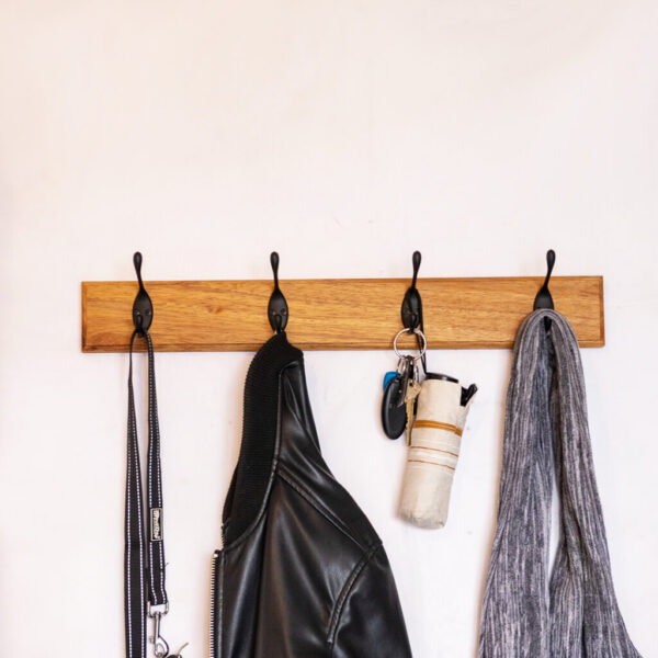 Perchero de pared Cisne
